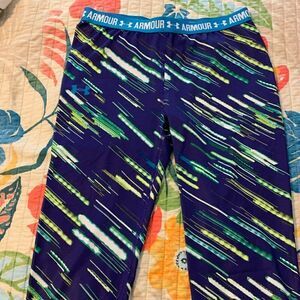 Under Armour Girls Athletic Pants.  Size:  YLG.
